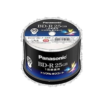 (Direct Mail from Japan) Panasonic Video Blu-ray Burning Disc 6x Speed ​​25GB Can Additional Burn 50 Discs