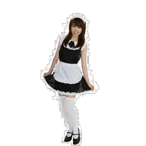 Self-operated｜Party cityCosplay costume Party city cosplay maid apron black