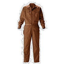 (Direct mail from Japan) Xebec overalls unlimited seasons 34012 58 walnut 5L