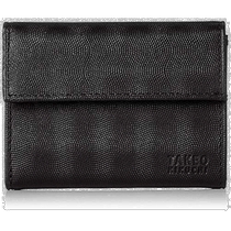 (Direct mail from Japan) Takeo Kikuchi shepherd tri-fold wallet black 784604