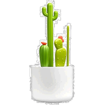 (Direct mail from Japan) Domei boon CACTI baby bottle water cup cleaning brush white cactus