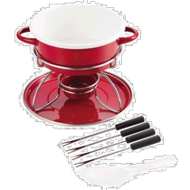 (Direct mail from Japan) pearl metal steamer enamel mini cheese cooking pot red kitchen cooking utensils