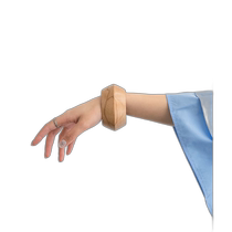 Direct mail from Japan KBF pointed design natural wood womens bracelet KB452NA049