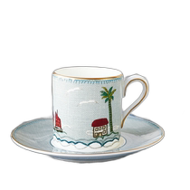 Direct mail from Japan WEDGWOOD Sailors Farewell by Kit Kemp bone china cup and saucer