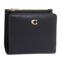 Japan Direct Mail Coach Wallet Womens Bifold Wallet Outlet Leather Black Leather Bifold Wallet