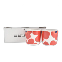 Japan Direct Mail Marimekko Womens Oiva Unikko Coffee Cup 2DL 067849 Ceramic
