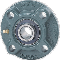 Japan direct mail NTN bearing unit UCFC209D1 cylindrical bearing box shaft diameter 45mm total length 160mm