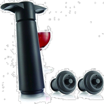 (Japan Direct mail) Vacu Vin красный винный вакуумный насос с 2 красным вином plugs V-20 black