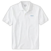 (Direct mail from Japan) Shimano POLO shirt 100% cotton breathable and comfortable white XL size SH-0