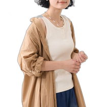 Japanese direct mail FREAKS STORE womens casual henley collar vest 1126248901111