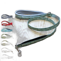 Japanese direct mail Hakusan pet leash dog Aloha mesh buffer short handle basic