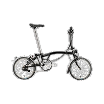 Japan Direct mail BROMPTON Small Bu C Line Explore Low S6R with shelf folding bike