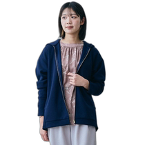 Japanese direct mail IEDIT womens pollen release double layer back sweatshirt G324888