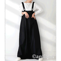 Japan Direct Mail Antiqua Lady Casual Style Harness Half Body Skirt PK01069