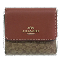 Japan Direct Mail Coach Womens Wallet Outlet Multi MCRO SIG SM TFD WLT CF36