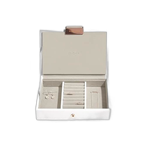 (Direct mail from Japan) Stackers jewelry box white mini jewelry storage
