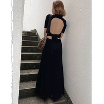 Japanese direct mail GYDA womens dress with open back design fashionable suspender style comfortable and casual in spring and summer