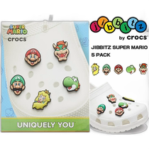 Japan direct mail crocs shoes accessories JIBBITZ SUPER MARIO 5 PACK 10007701 shoes