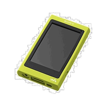 (Direct mail from Japan) Silicone protective case NWA30 for Sony music player in lime yellow