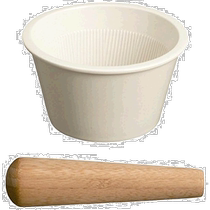 (Japan Direct Mail) KINTO Grinding Bowl Grinding Stick Suit White 27732