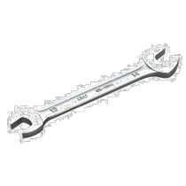 (Direct mail from Japan) KTC mechanical wrench sturdy and durable metal high temperature resistant hardware tool S2-1014-F