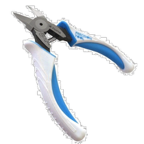 (Japan direct mail) Fujiya pitched pliers with spring caoutchouc handle préhension 125mm blade mirror cast