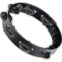 Self-operated｜MEINL musical instrument bell drummer rattle bright crisp sound ring black wide plastic for performance