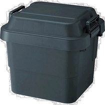 (Direct mail from Japan) Trusco Zhongshan Multifunctional Storage Box 30L Black BLKC-30