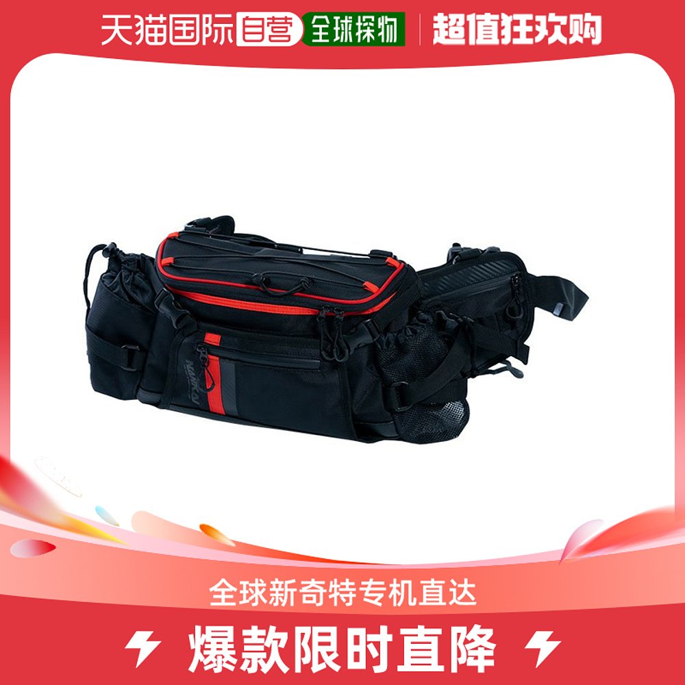 Japan direct mail Nankai South China Sea riding mode waist pocket red large capacity fashion BA-510-Taobao