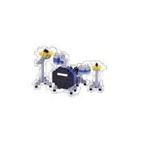 (Direct mail from Japan) Kawada architectural model nanoblock building blocks jazz drum set blue childrens toy