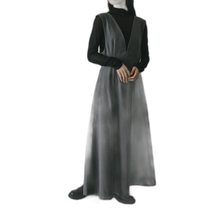 Japanese direct mail STYLEMIXER womens deep V-neck back open plaid dress 500GAS331900