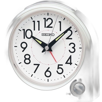 (Direct mail from Japan) Seiko Alarm Clock White Pearl 115×115×55mm KR520W
