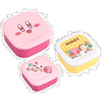 (Direct mail from Japan) OSK Kirby lunch box 220ml 360ml 5500ml 3 pieces with lids removed