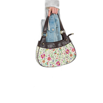Japanese direct mail TINA: JOJUN womens hand-painted pattern synthetic leather handbag tnj9220859