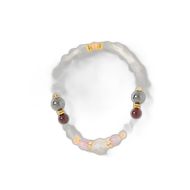 Japanese direct mail rock seat IWAKURA womens hematite bracelet exquisite cut crystal with elegant and natural