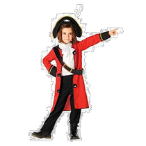(Direct mail from Japan) Clear Stone Square City’s Cosplay Child Captain Red4571142460411