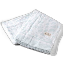 (Direct mail from Japan) Nishikawa Imabari towel blanket mosaic blue B] MA7202 single