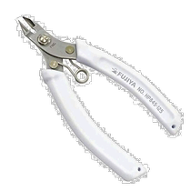 (Direct mail from Japan) Fujiya rubber handle stainless steel diagonal nose pliers 125mm construction tool HP845-125