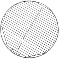 (Direct mail from Japan) Lupai BBQ American BBQ Round Straight Net Φ410mm UG-2024 Silver