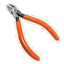 (Japanese direct mail) FUJIYA small pliers 110mm edge part mirror machined cutting degree outstanding can be cut by 2 
