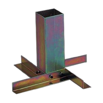 Direct mail from Japan ZETT base embedded metal accessories 70MM baseball base ZBV73