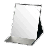 (Direct mail from Japan) Yamamura folding makeup mirror size 170×210 black YKS-2000