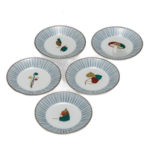 Japan direct mail Kutani yaki universal plate