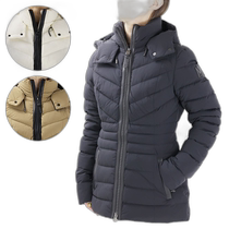 Japan Direct Mail MACKAGE Down Jacket Lightweight Down Jacket Mid-Length Logo Women PATSY-NFR