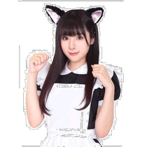 (Direct Mail from Japan) Party City Props Doll Costume City Party Animal Ears Tail Black Cat Set