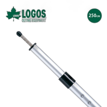 Japan direct mail LOGOS push rod telescopic pole 250cm 71903000 pole tent accessories shelter