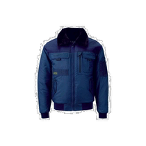 Japan direct mail Xebec mens jacket dark blue plush collar logo comfortable soft and warm