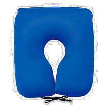 (Direct mail from Japan) MOGU Bead Cushion Royal Blue Interior Decoration Relaxation