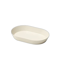 Japan Direct Mail (Japan Direct Mail) ideaco Curry・Pasta Plate Deep Plate 24cm Sand White