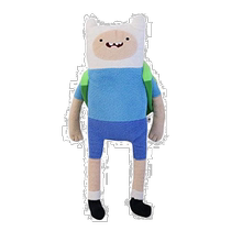 (Direct mail from Japan) Shinada Adventure Time Doll Blue L Size Cartoon Plush SAT-050131